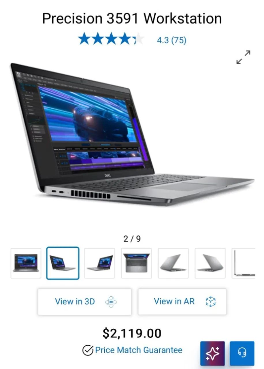 Dell Workstation Precision 3591 Ultra 7 32GB 512GB Nvidia - Foto 2