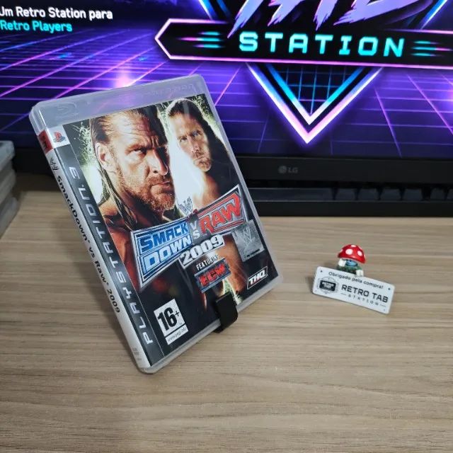 PS3 - WWE Smackdown vs RAW 2009 Com manual