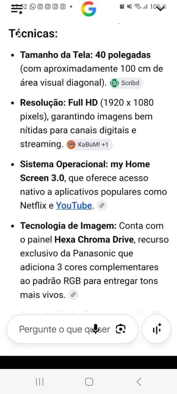 Tv Smart Panasonic 40 polegadas  - Foto 4