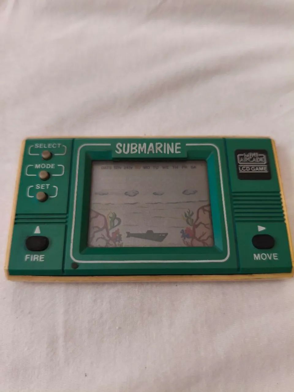 Console portátil LCD Sea Ranger 1980 com caixa e manual em excelentes condições submarino  - Foto 2