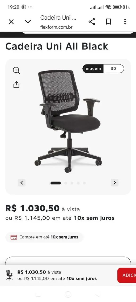 FLEXFORM Cadeira de escritório  - Foto 5
