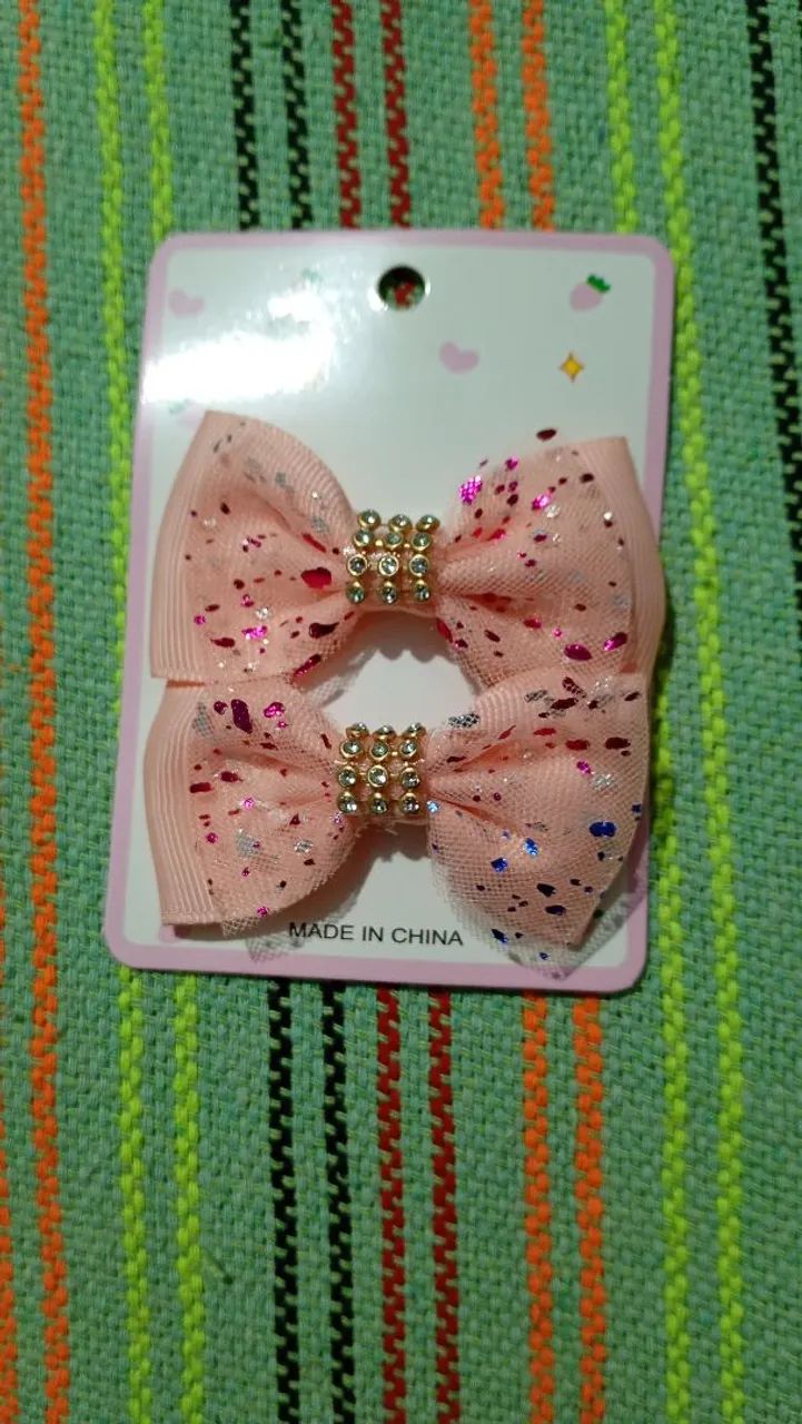 Laços e presilhas de cabelo  - Foto 5