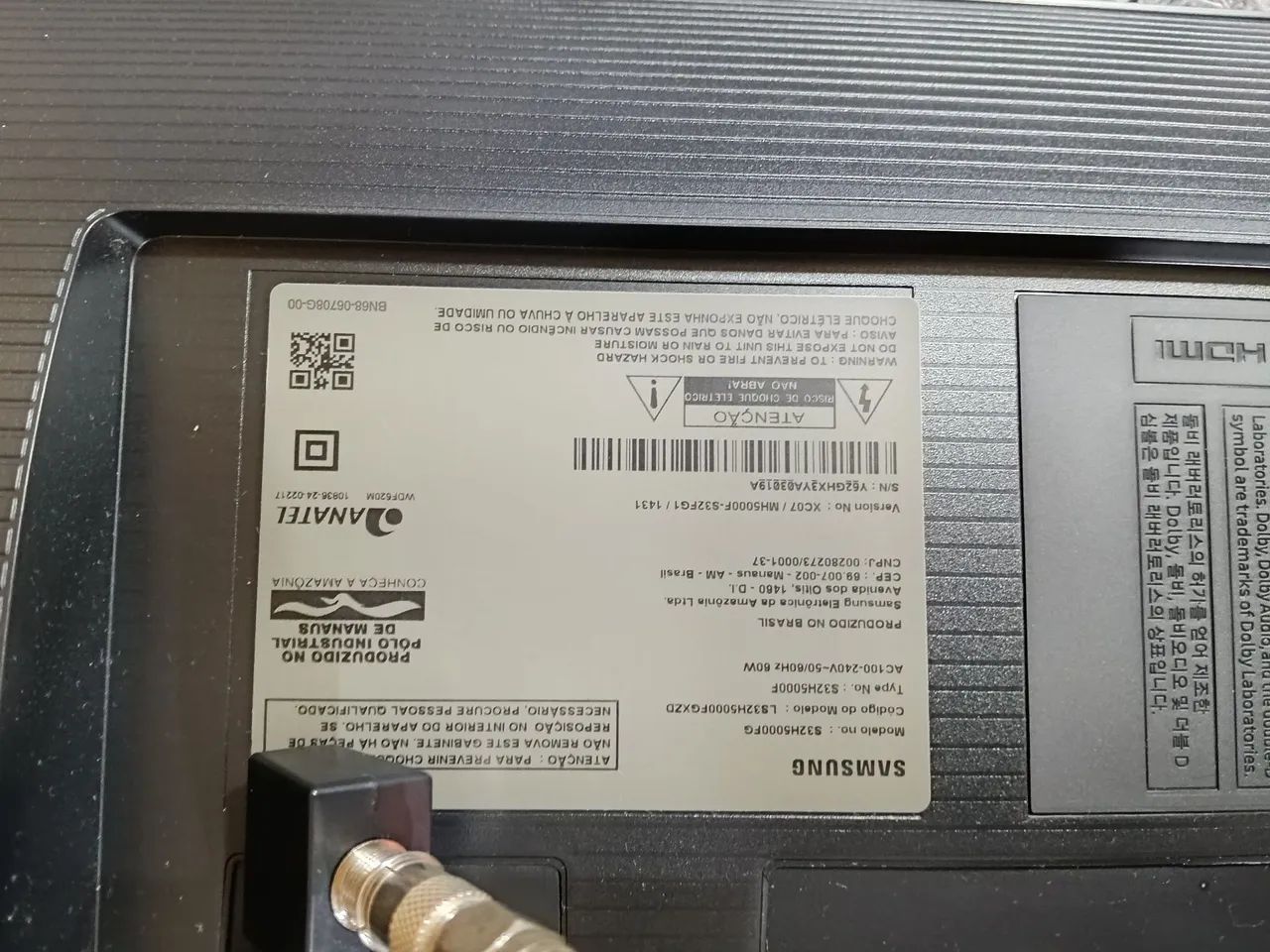 Tv Samsung 32 polegadas  - Foto 5