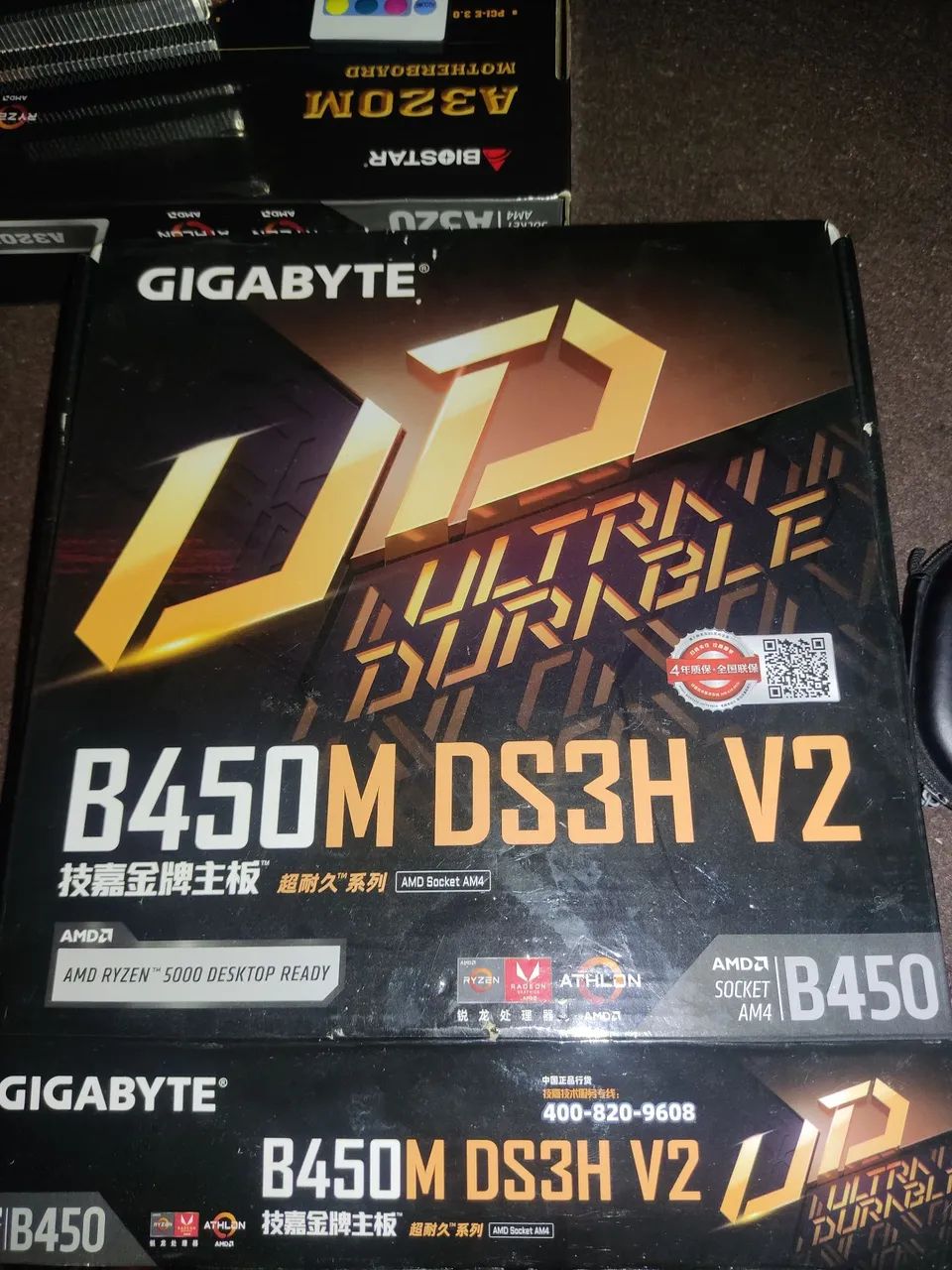 PLACA MÃE GIGABYTE B450MH - Foto 2