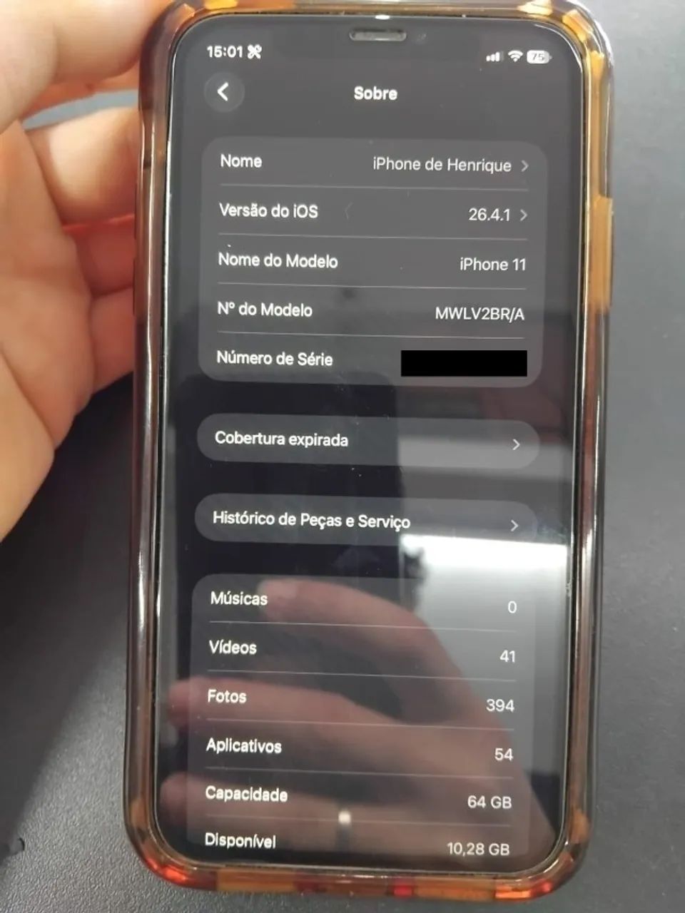 iPhone 11 64GB Vermelho  - TODO ORIGINAL - Foto 5