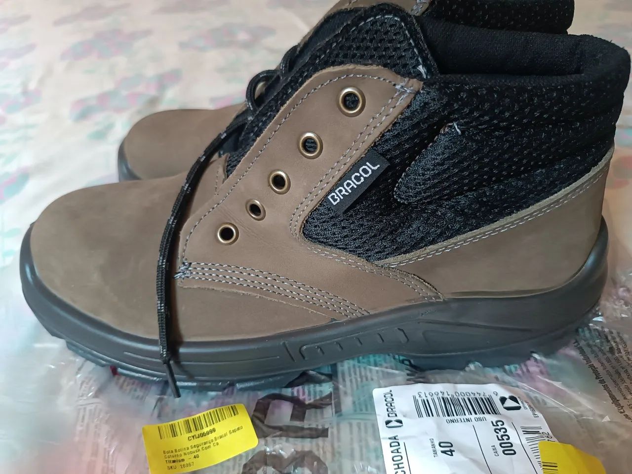 Botas Bracol c/ CA N° 40 NOVA - Foto 5