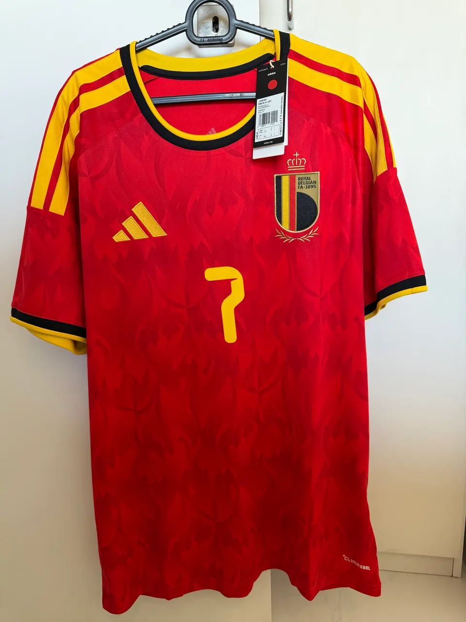Camisa Bélgica Home 2026 Torcedor Adidas - Foto 5