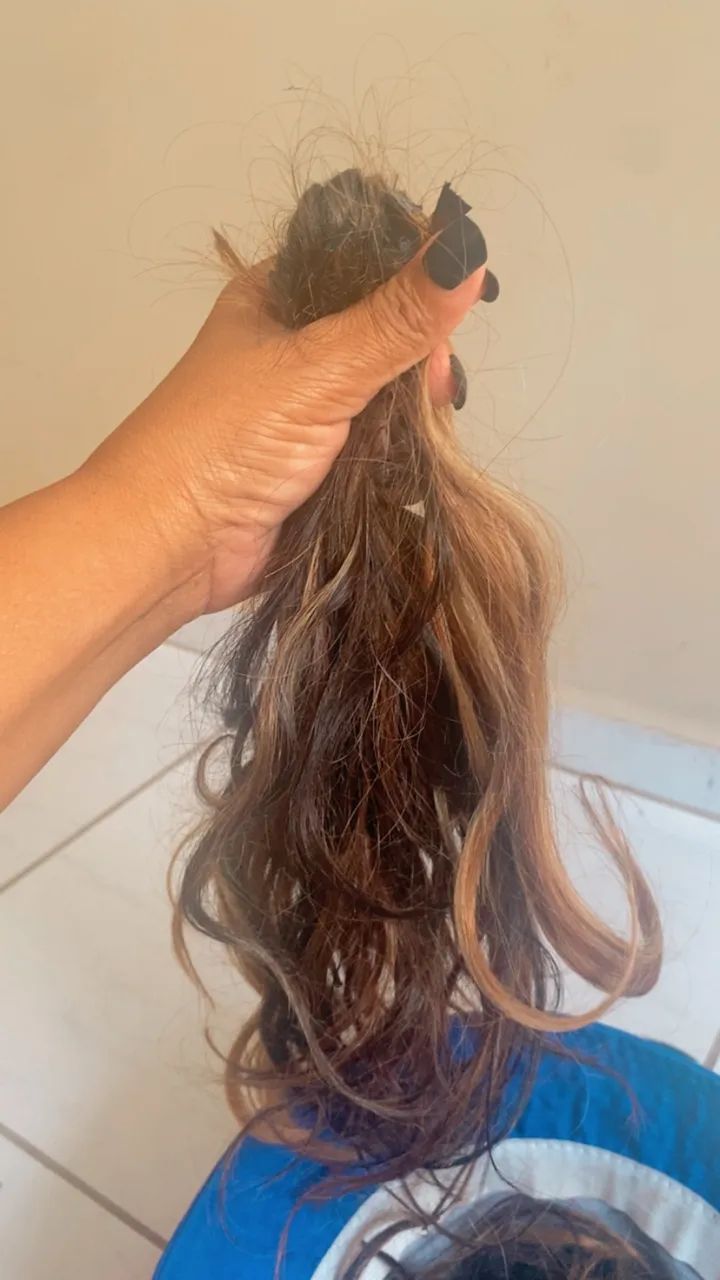 250 gramas de cabelo humano  - Foto 3