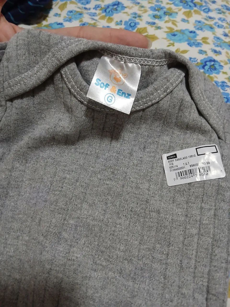 Roupa de bebê - Body canelado - Foto 2