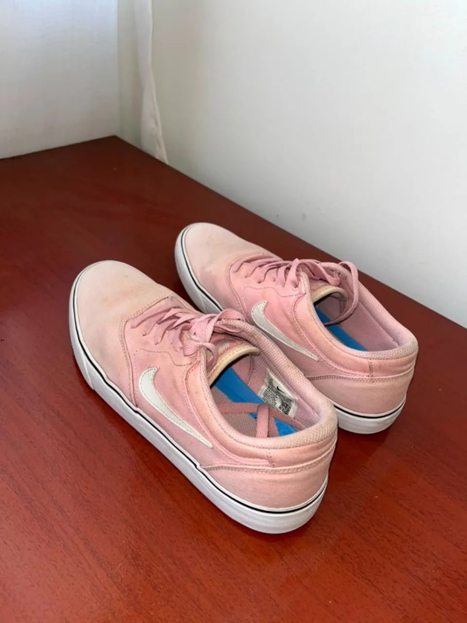 Tênis Nike SB Chron 2 Rosa e Branco 41 - Foto 2