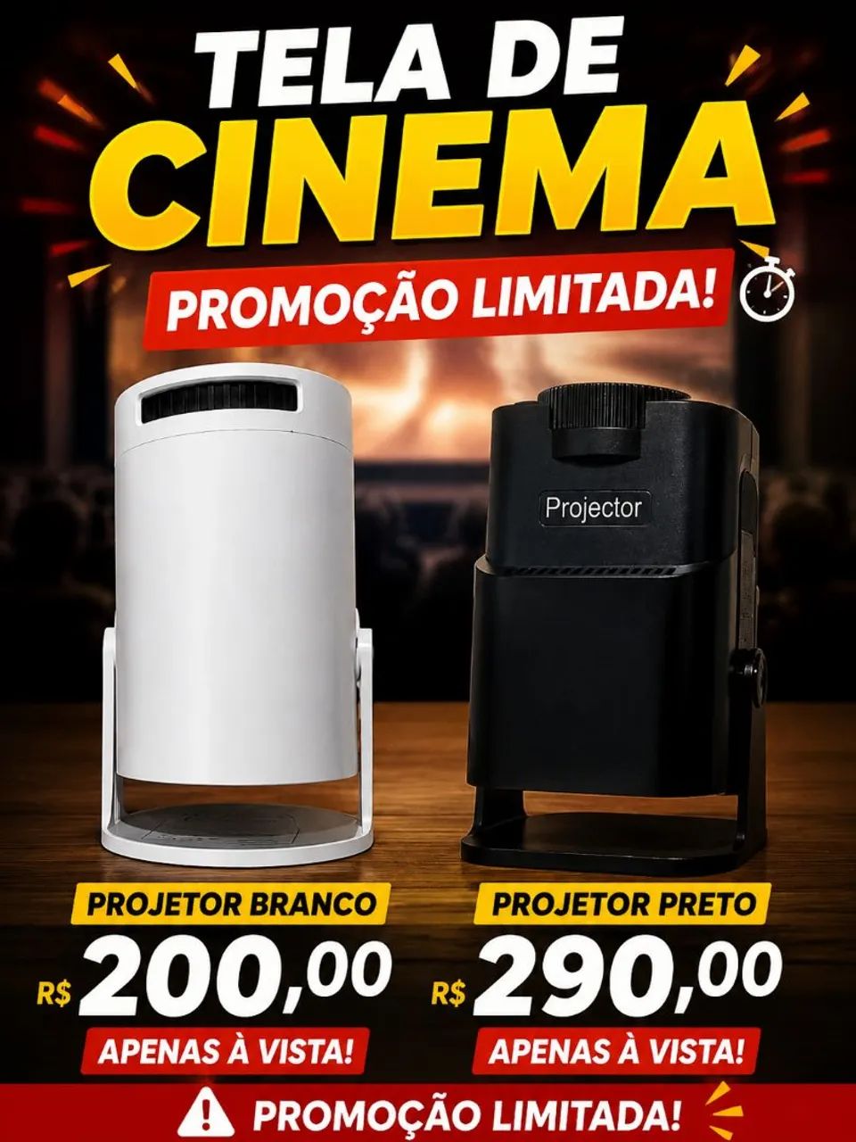 Projetor hy320 promoção 