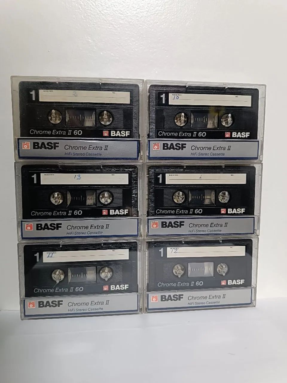 6 fitas BASF Chrome usadas - Foto 2