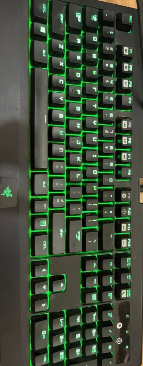 Teclado razer blackwidow 2014 (com defeito) - Foto 2