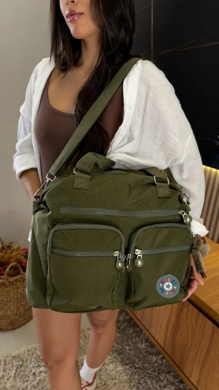 Bolsa Kipling Transversal Urbana Feminina - Foto 3