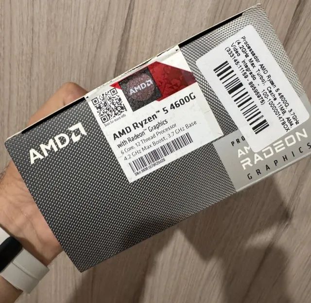 Processador AMD Ryzen 5 4600g - Foto 3