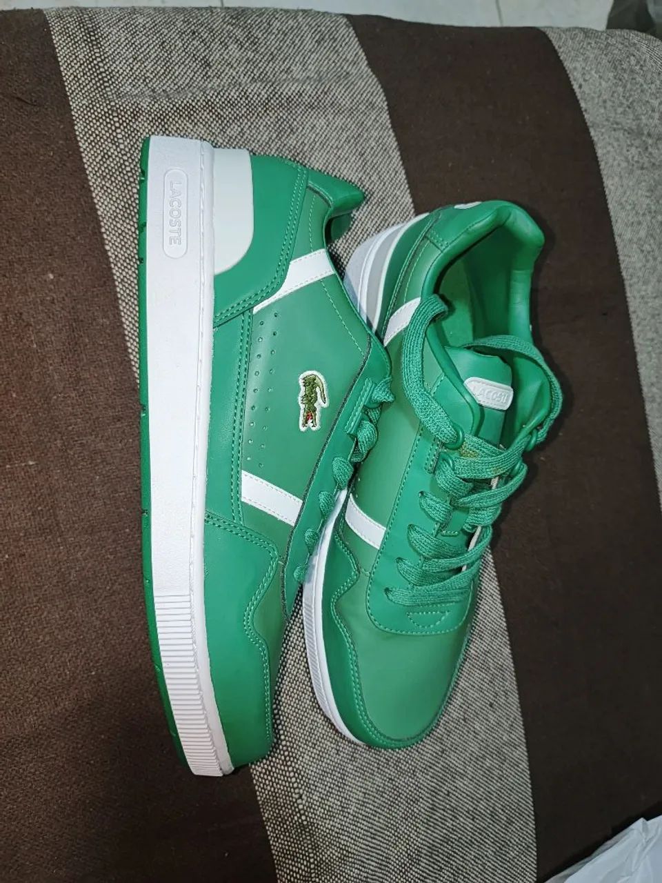 Tênis Lacoste verde Original  - Foto 3