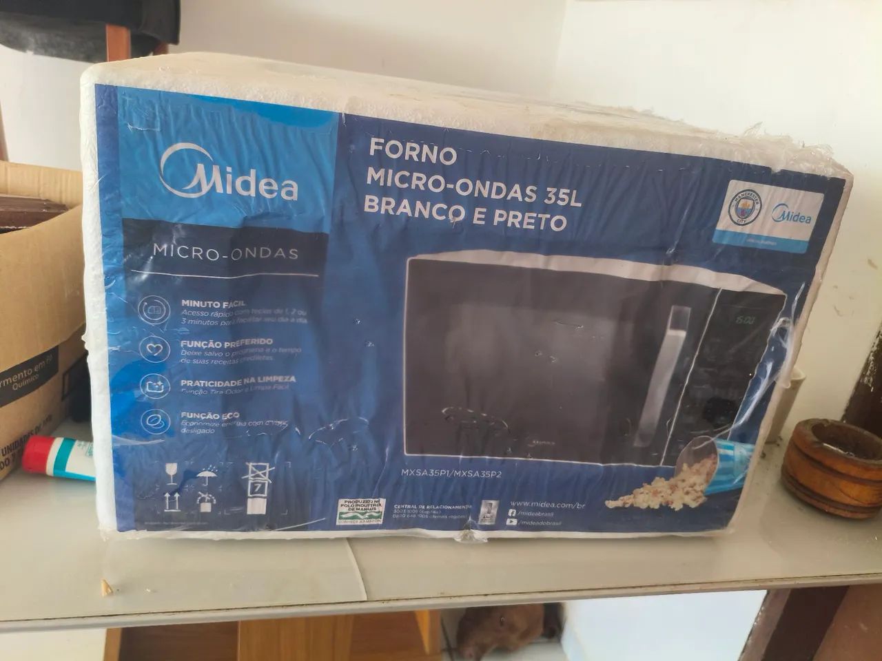 MICRO-ONDAS NOVO e usado