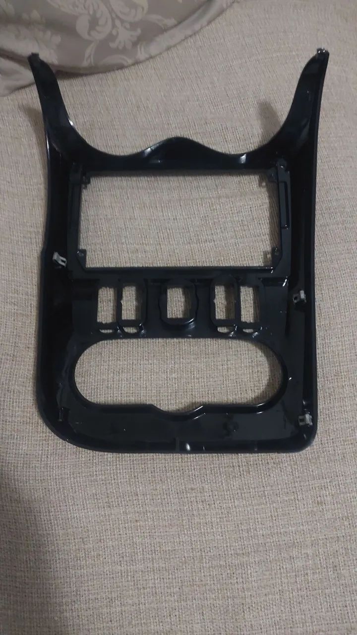 Moldura multimidia 9 polegadas Sandero 2010 - Foto 3