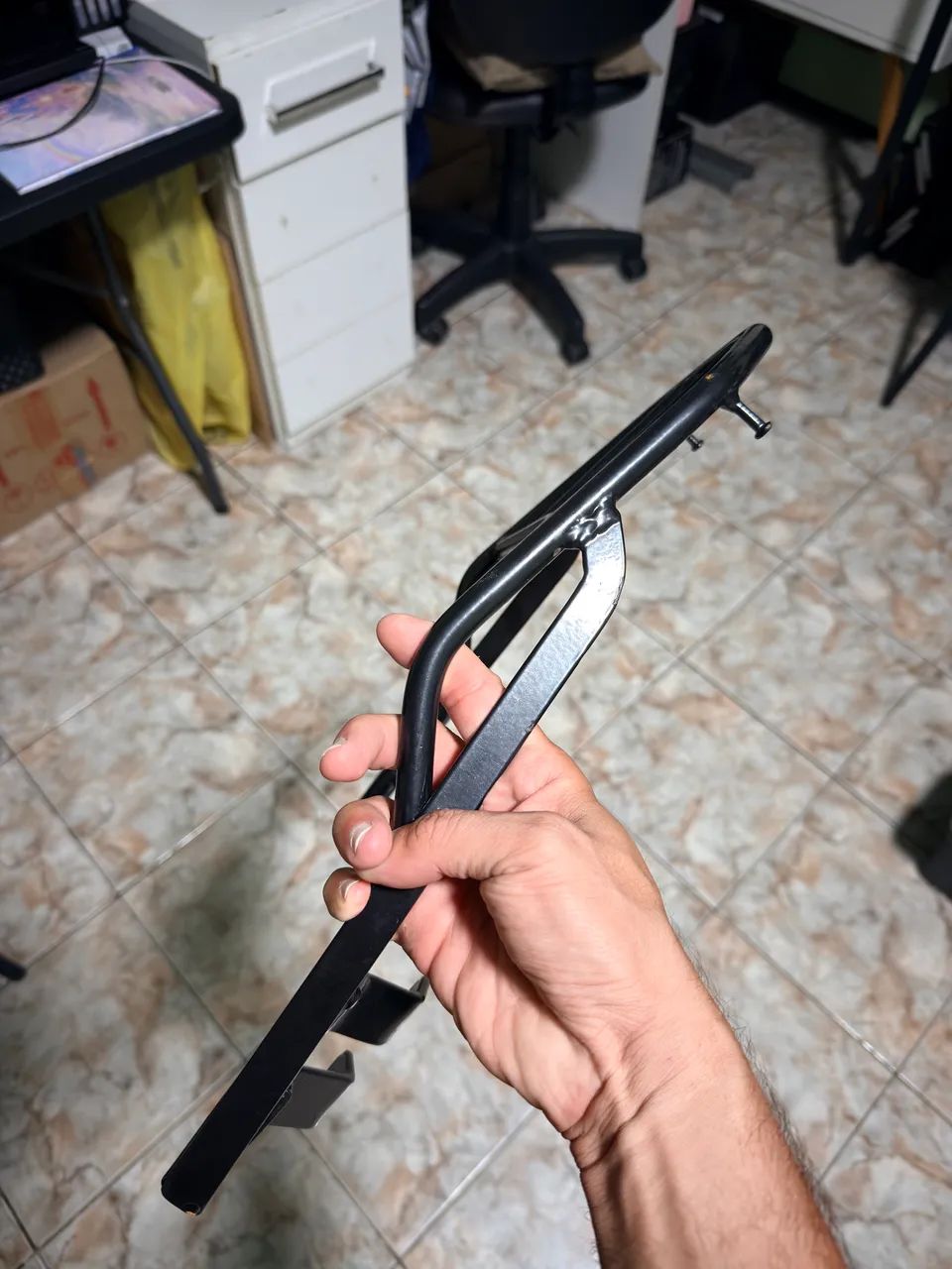 Suporte baú master reforçado menos de um mês de uso  - Foto 2