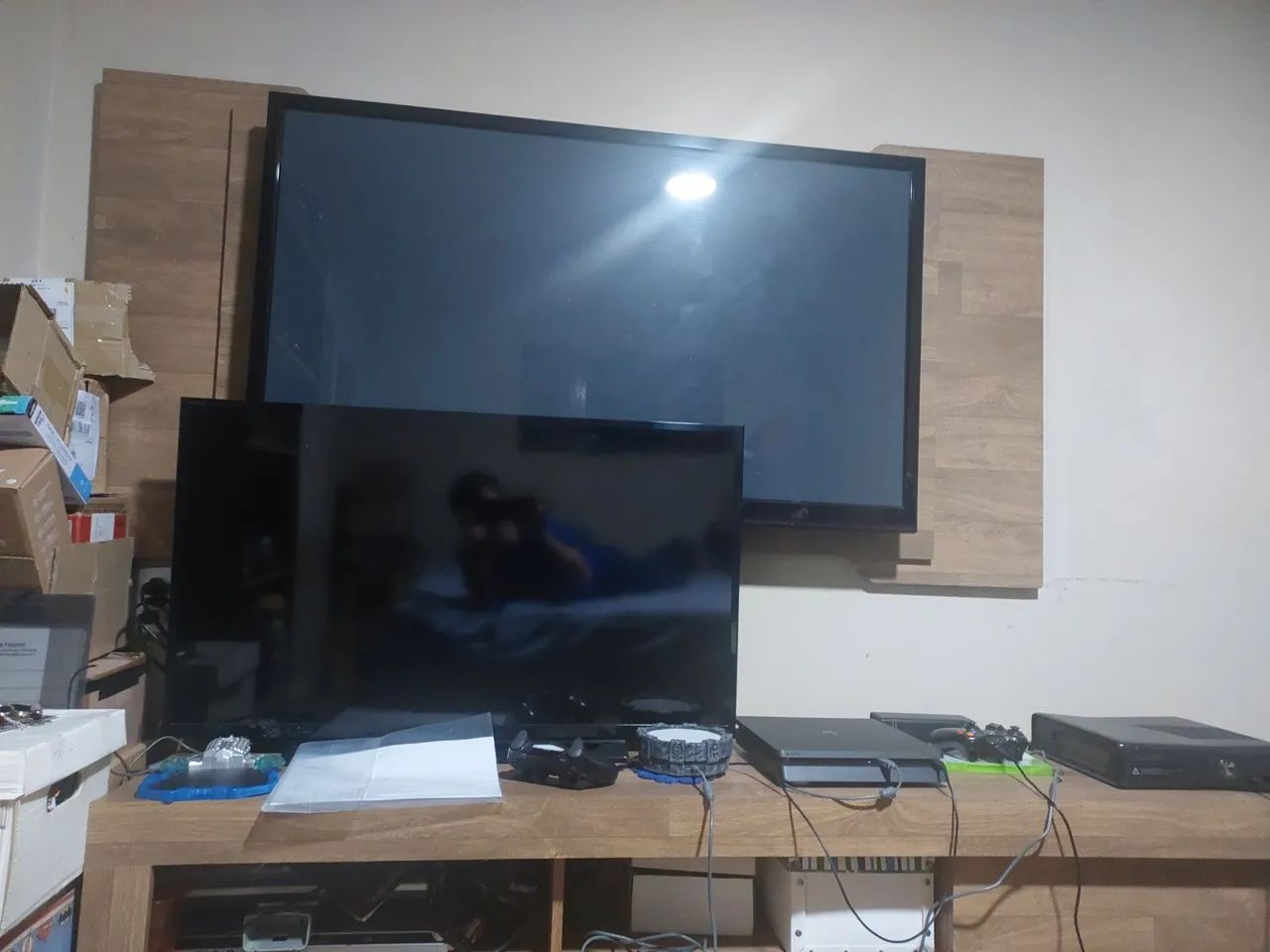 Rack para sala (mais informações mande mensagem) SO ACEITO EM MÃO  - Foto 2