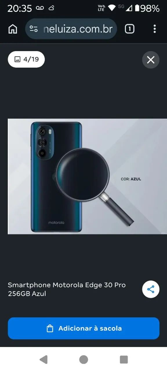 Celular Ed 30 pro 256giga