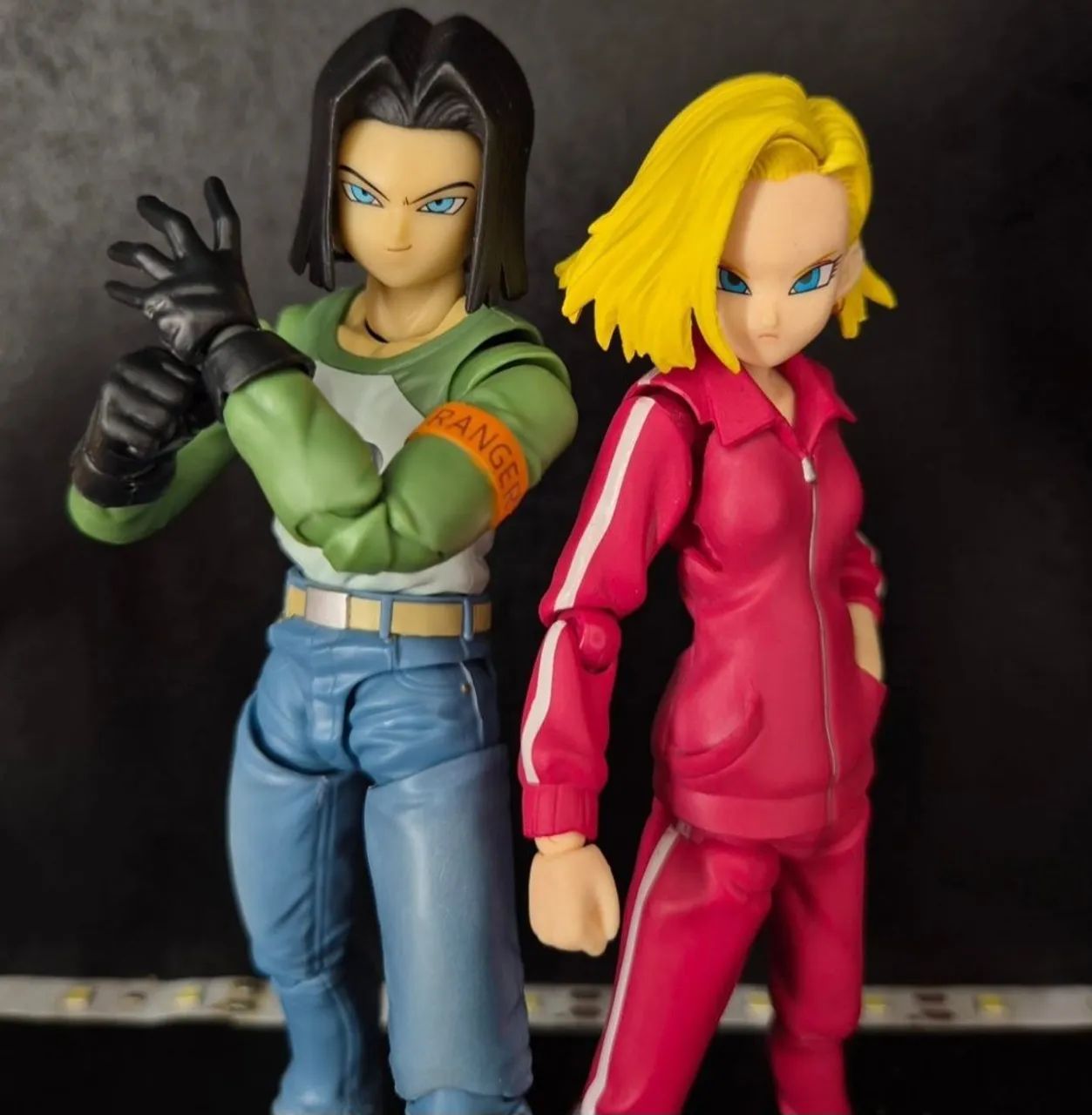 Android 17 e 18 - Sh Figuarts Dragon Ball
