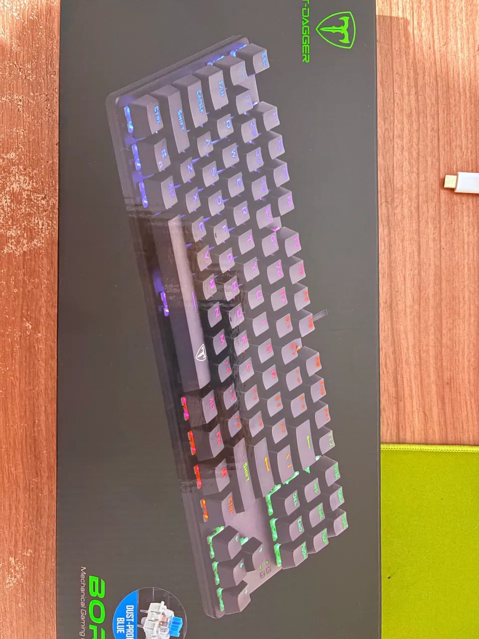 Teclado Gamer mecanico t-dagger - Foto 3