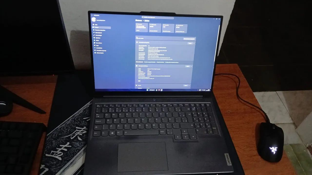 Notebook novo com caixa e nota fiscal  - Foto 2