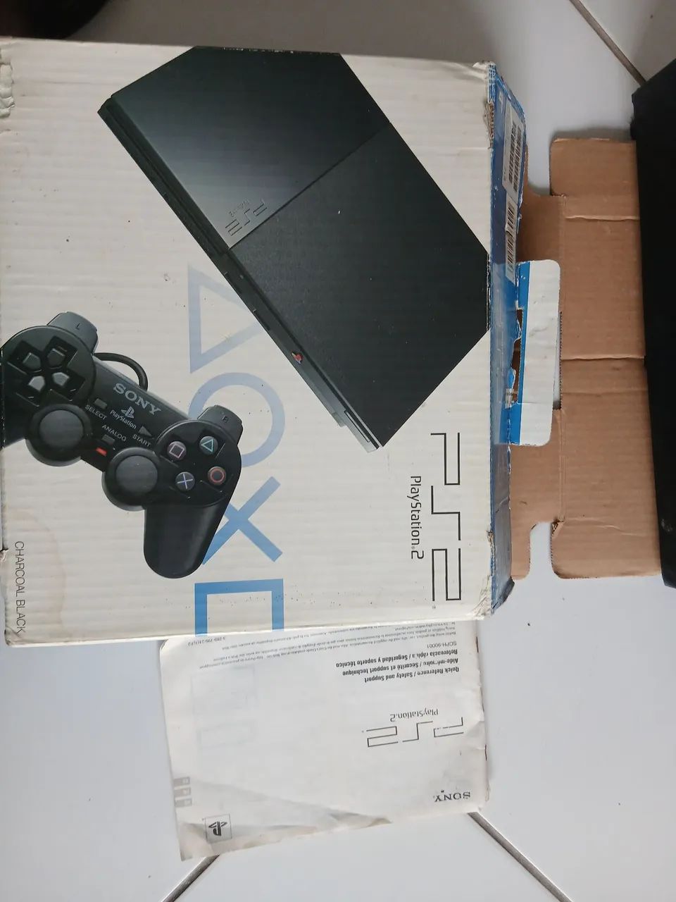 Caixa ps2 vazia + manual 