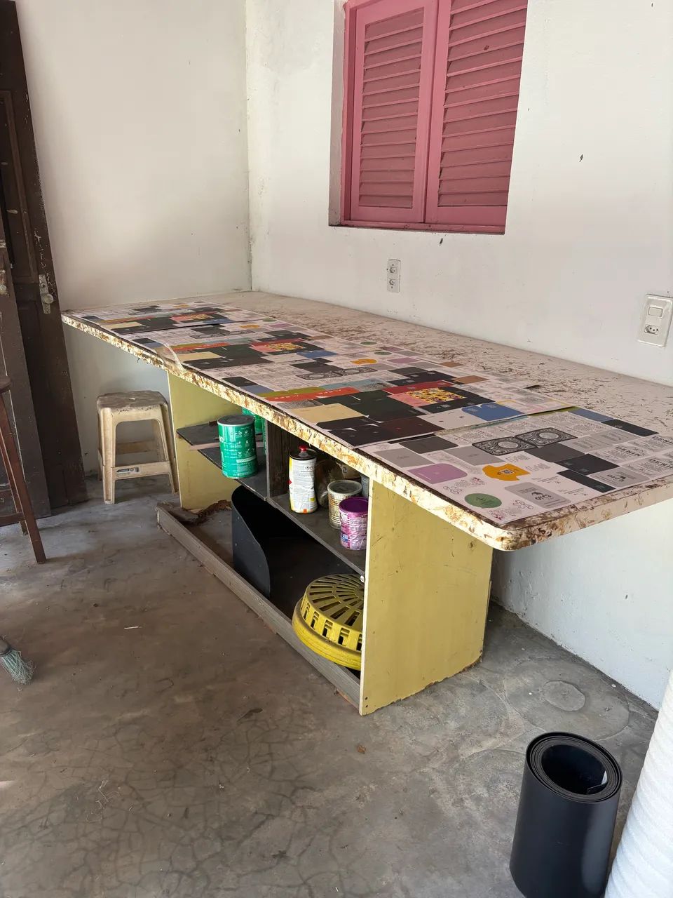 Mesa para confecção 