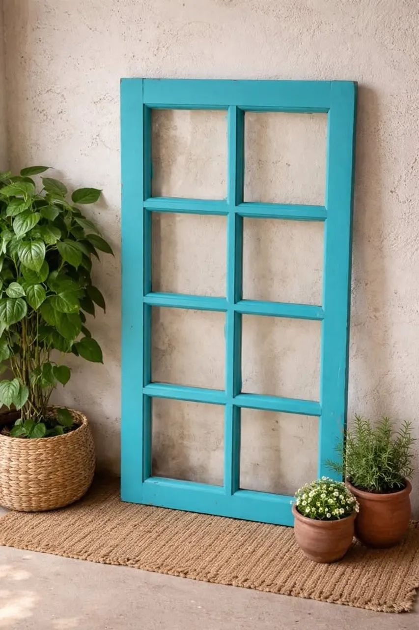Janelas de Madeira com Vidro - Perfeitas para Decoração(NÃO ENVIO ...