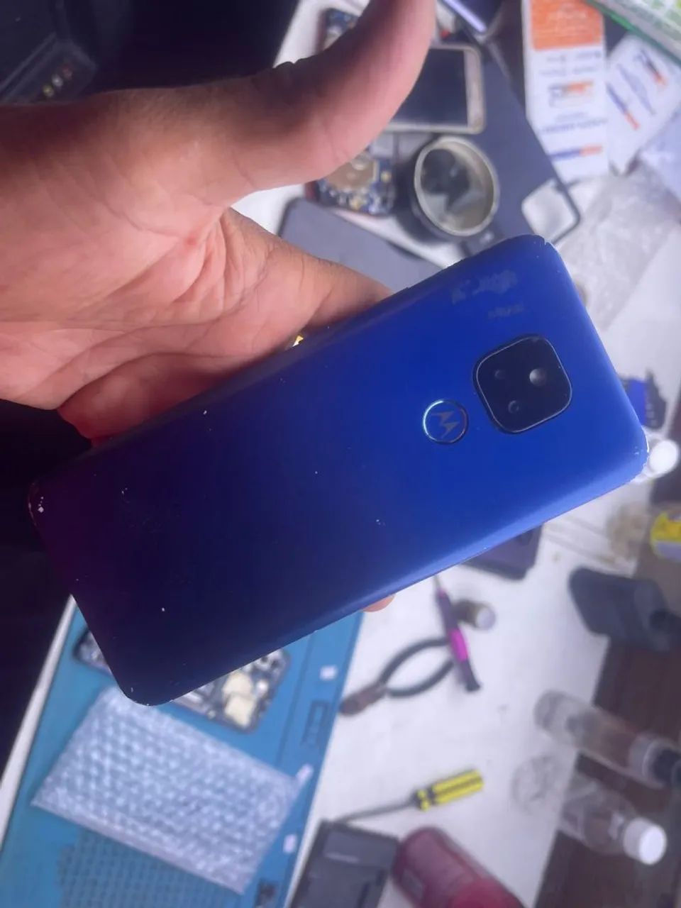 Moto E7 PLUS 64GB perfeito estado - Foto 3