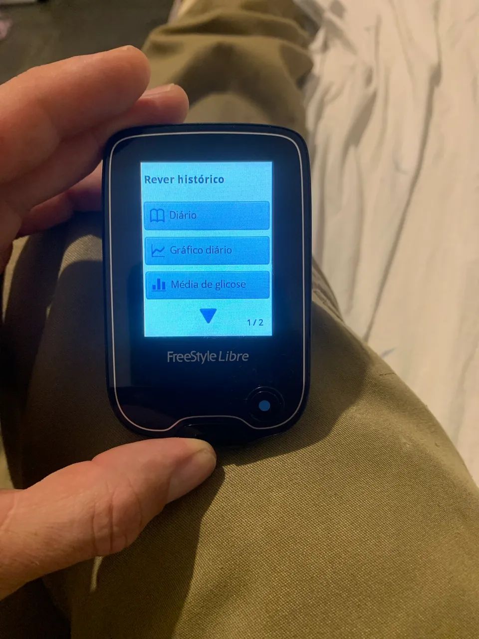 Leitor de Glicose FreeStyle Libre monitoramento 