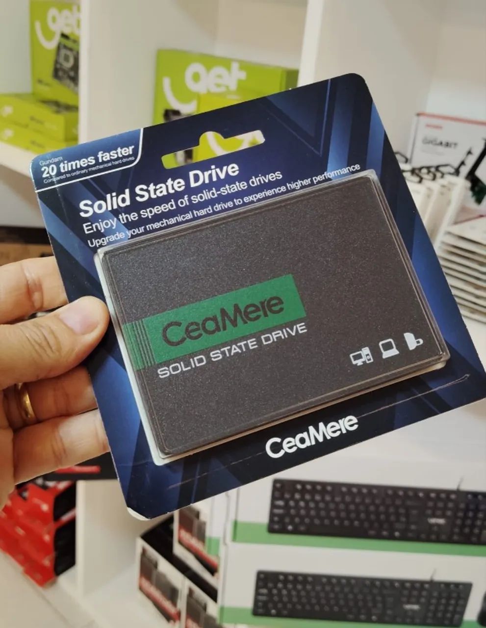 SSD 120GB 6 Meses de Garantia