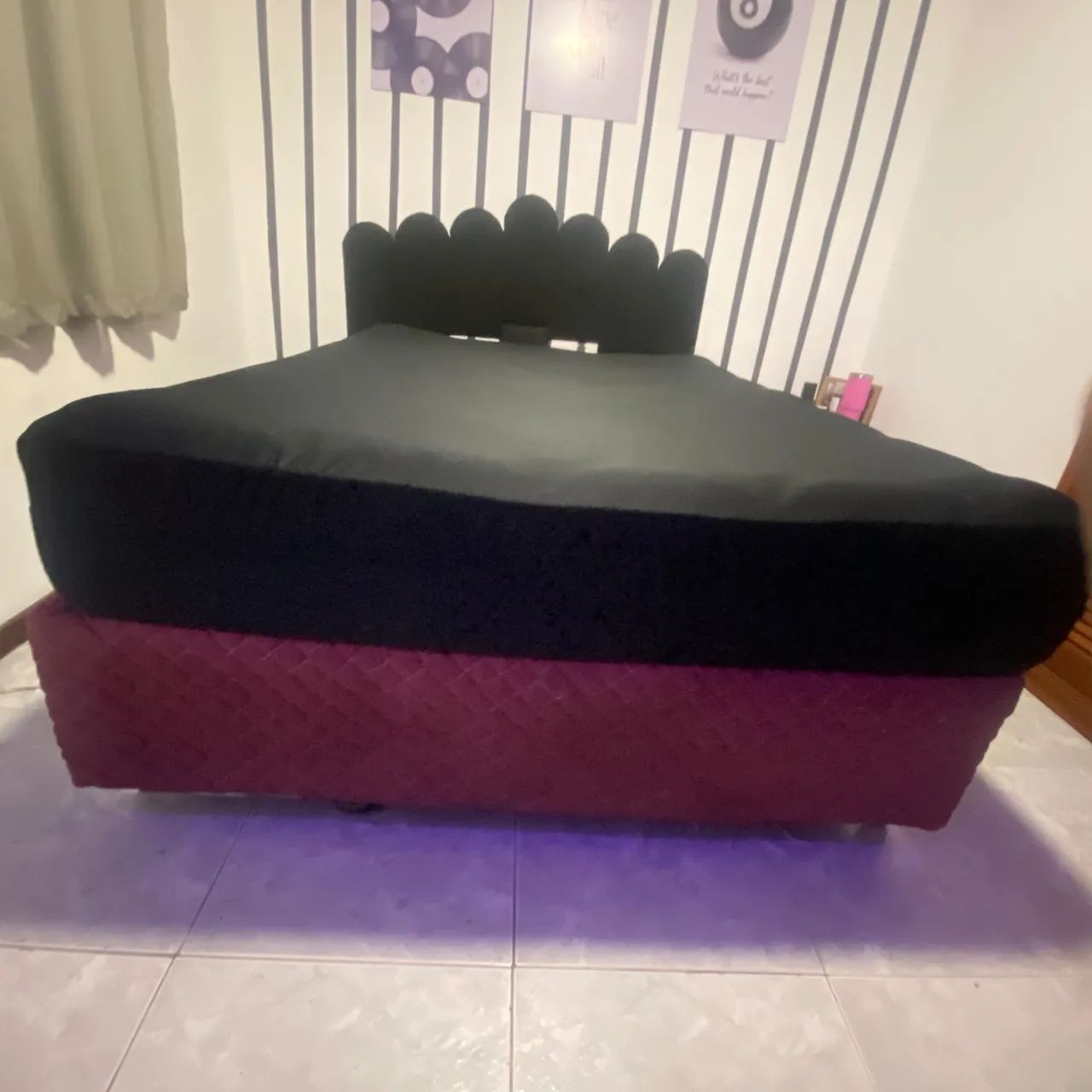 Cama Box Casal com Molas