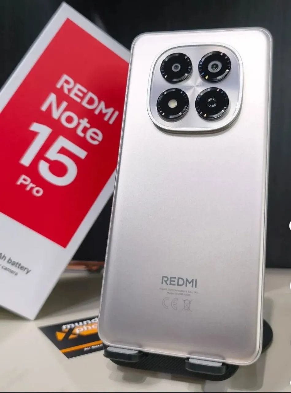 Redmi Note 15 Pro 4G 256GB 8RAM NFC Lacrado Global  - Foto 2