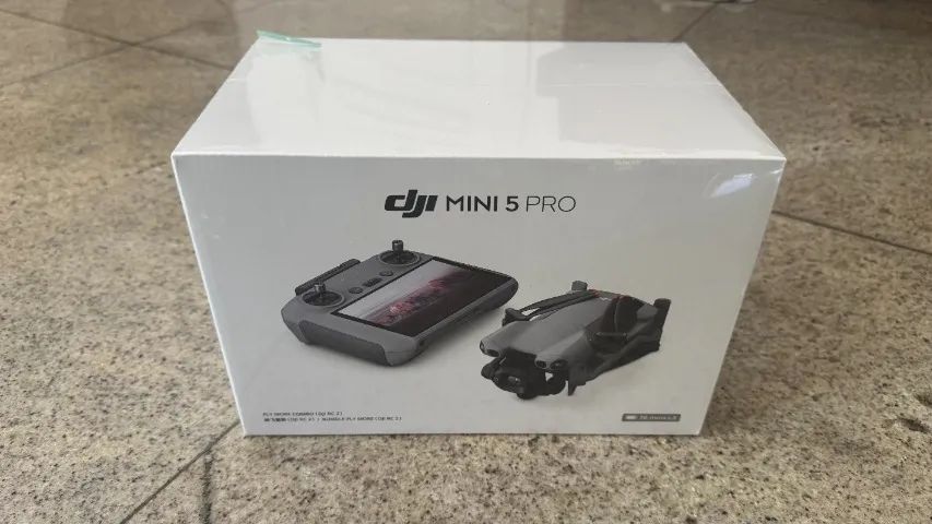 Drone DJI Mini 5 Pro Fly More Combo - Lacrado com Nota Fiscal