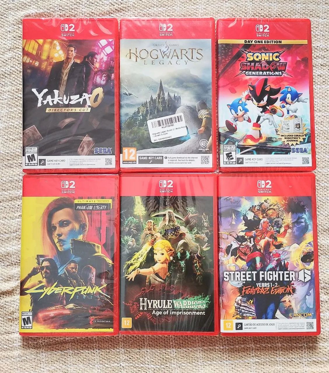 JOGOS LACRADOS NINTENDO SWITCH 2