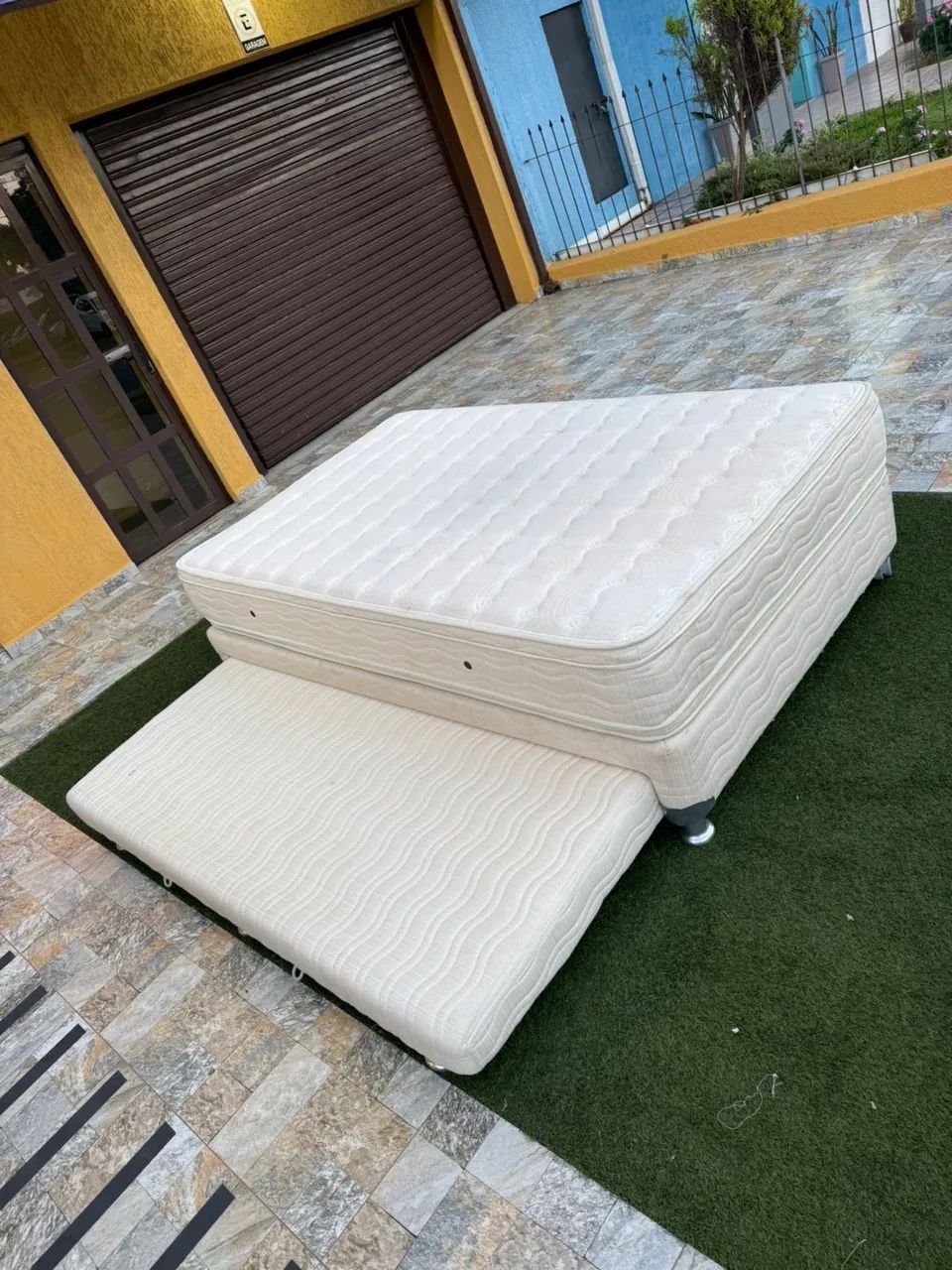 Bicama de Solteiro com colchão MAXFLEX SEMINOVO - Entrego!  - Foto 2