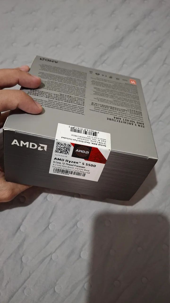 Processador AMD Ryzen 5 5500  - Foto 2