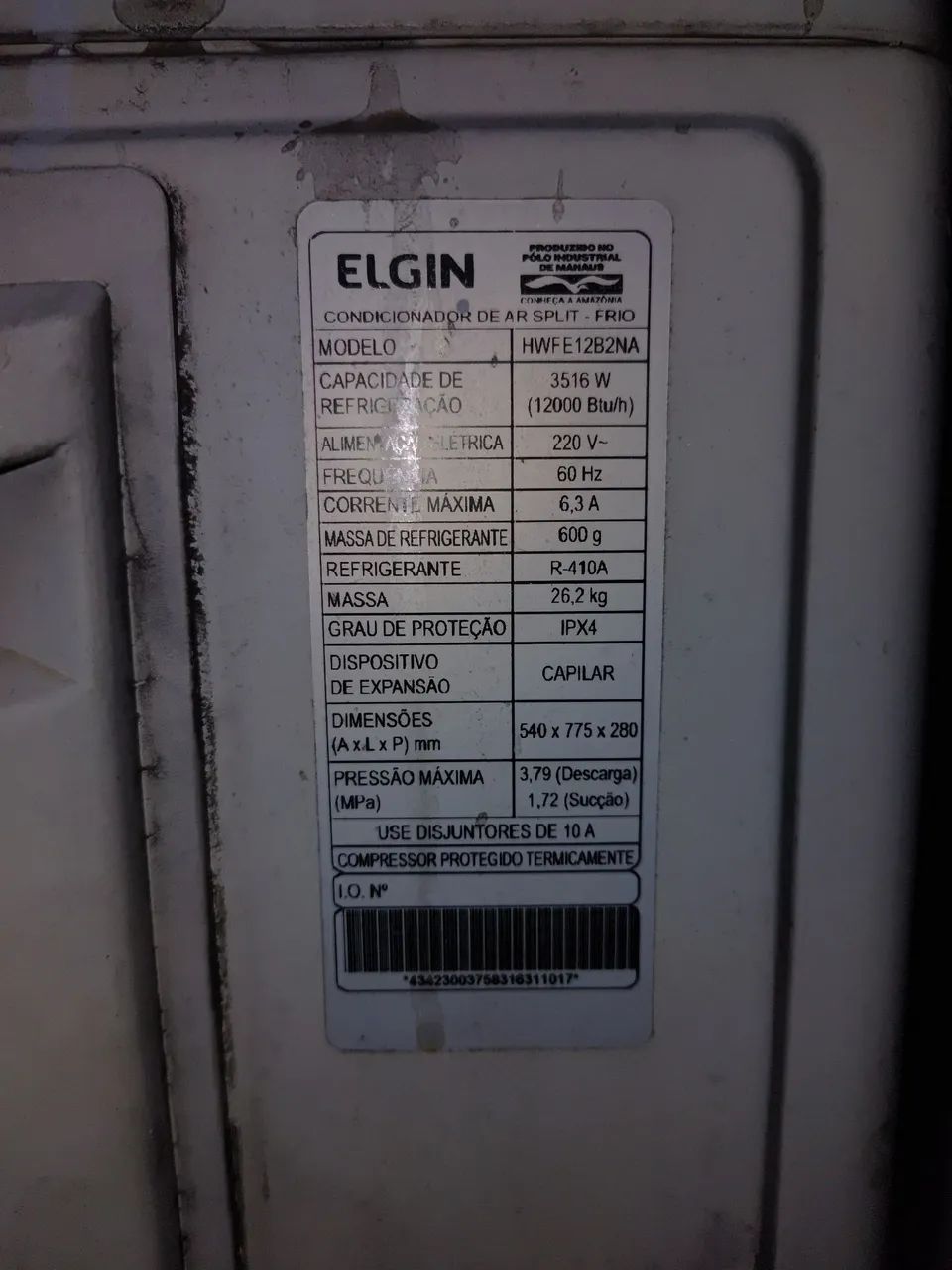 Ar condicionado De 12000Btus - Foto 3