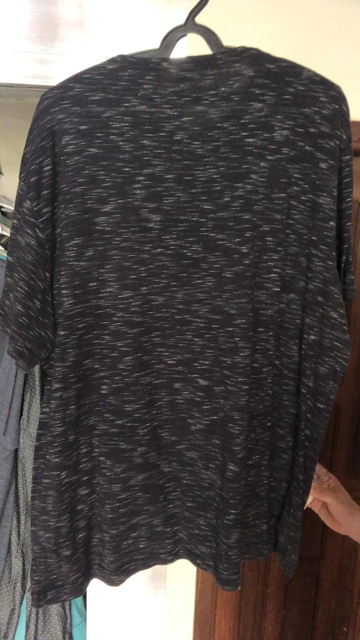 Camisa básica premium black TAM GG - Foto 2
