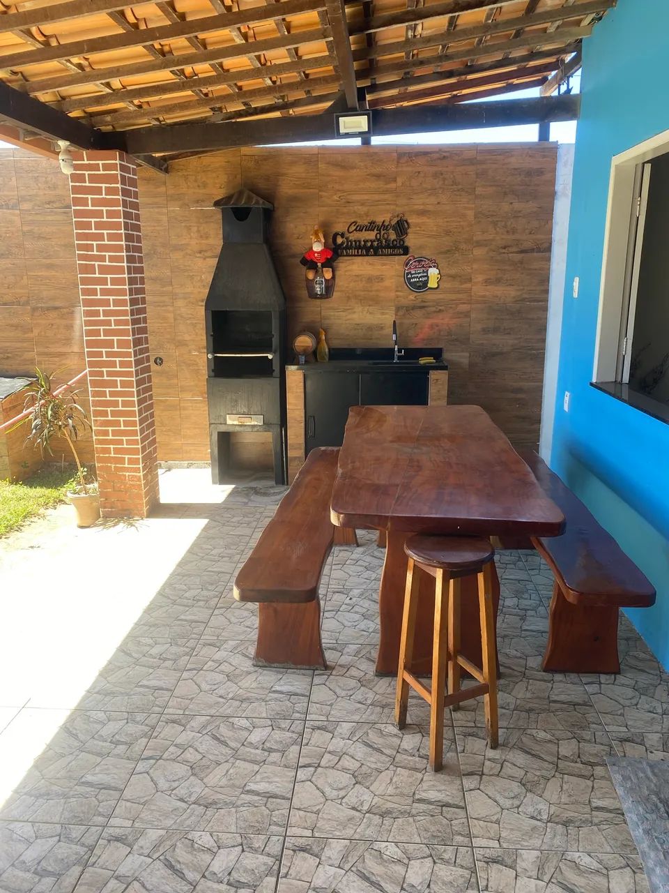 Aluga se casa pra temporada no abais a 1000 metros da praia