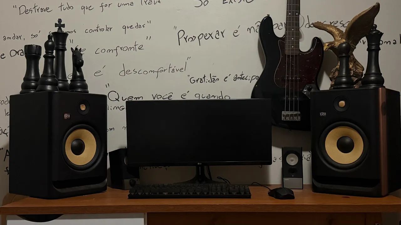 Par de KRK de 8 polegadas (perfeito estado)  - Foto 3