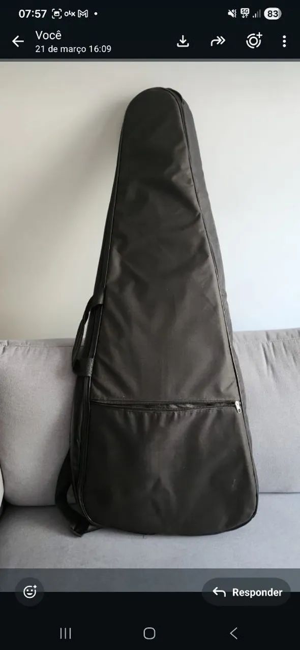 Guitarra Yamaha nova com NF - Foto 3