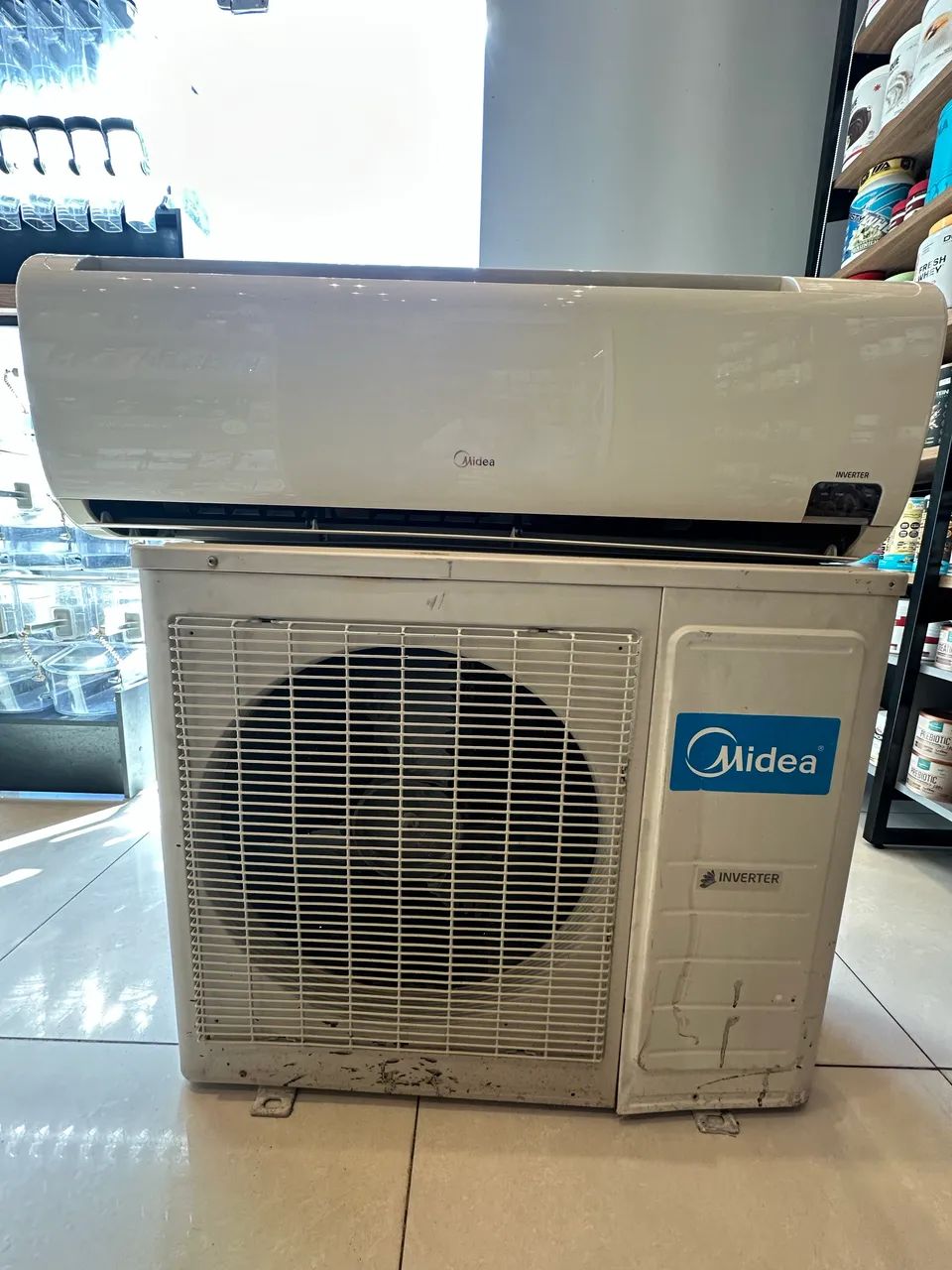 Ar-condicionado Split Inverter Midea - Completo (Evaporadora + Condensadora)