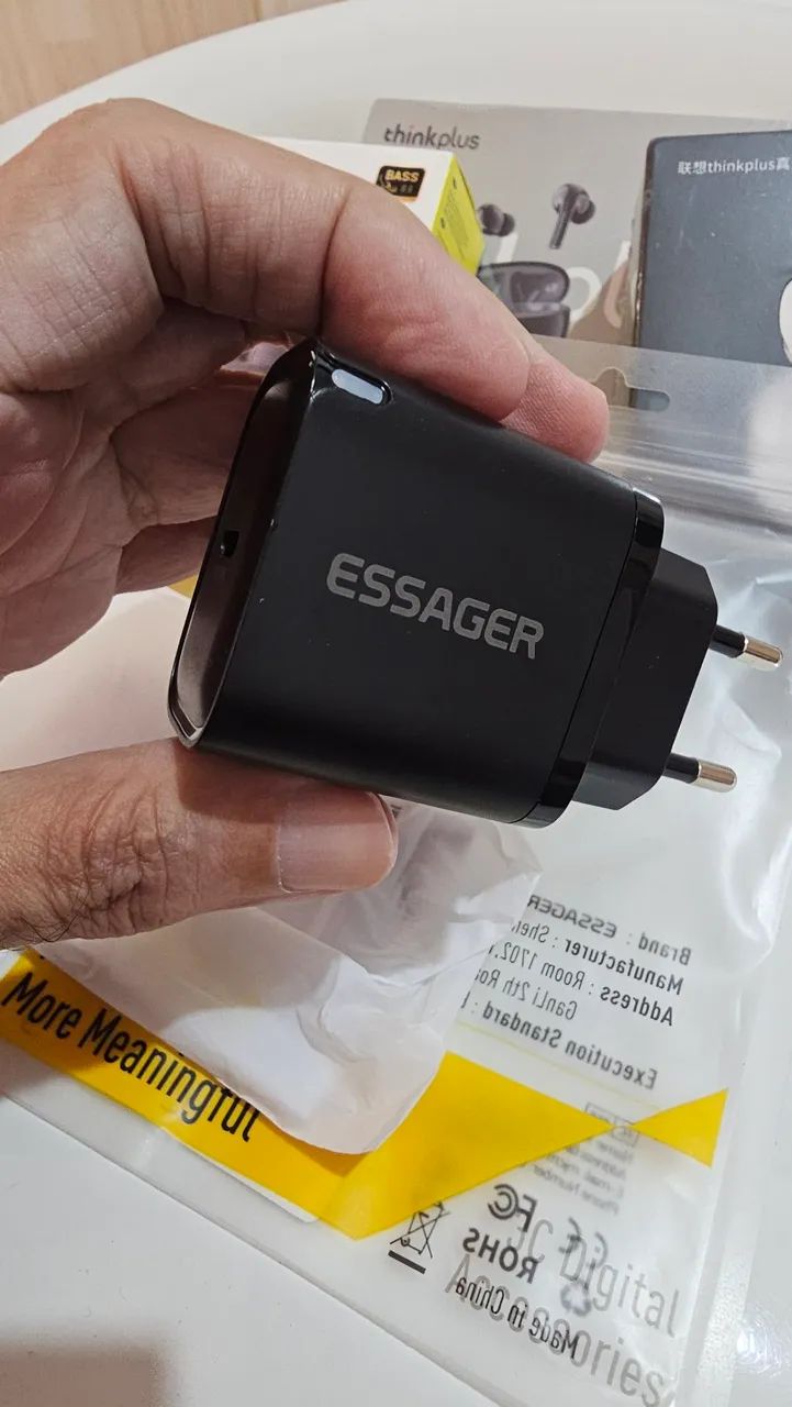 Carregador Essager 30w original 