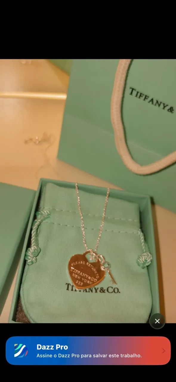 Kit de colar da tiffany  - Foto 2
