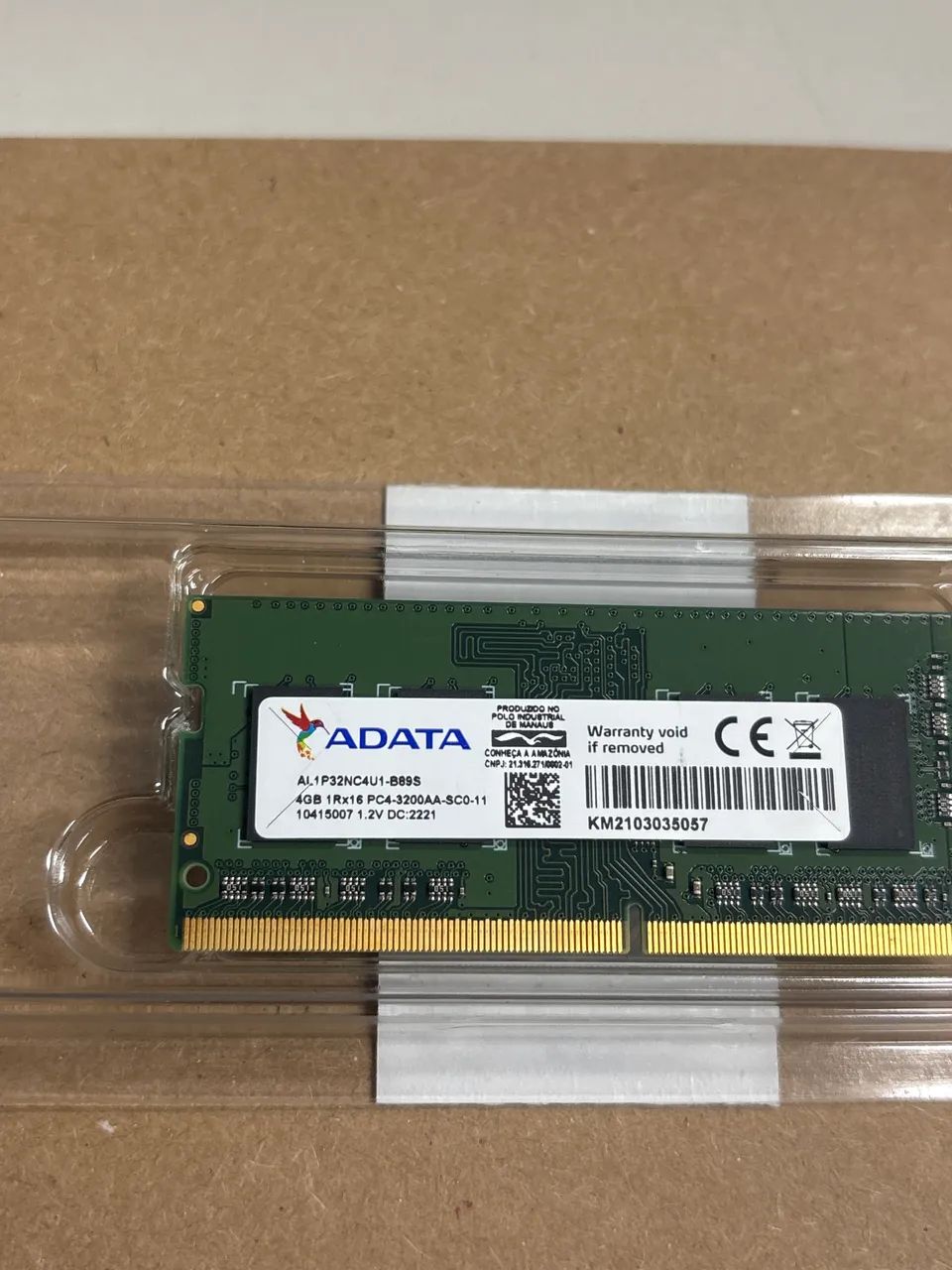 MEMÓRIA RAM NOTEBOOK DDR4 4GB - SEMINOVA - Foto 2