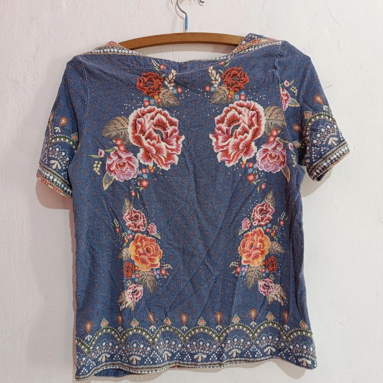 FARM Blusa Borboleta Estampada M